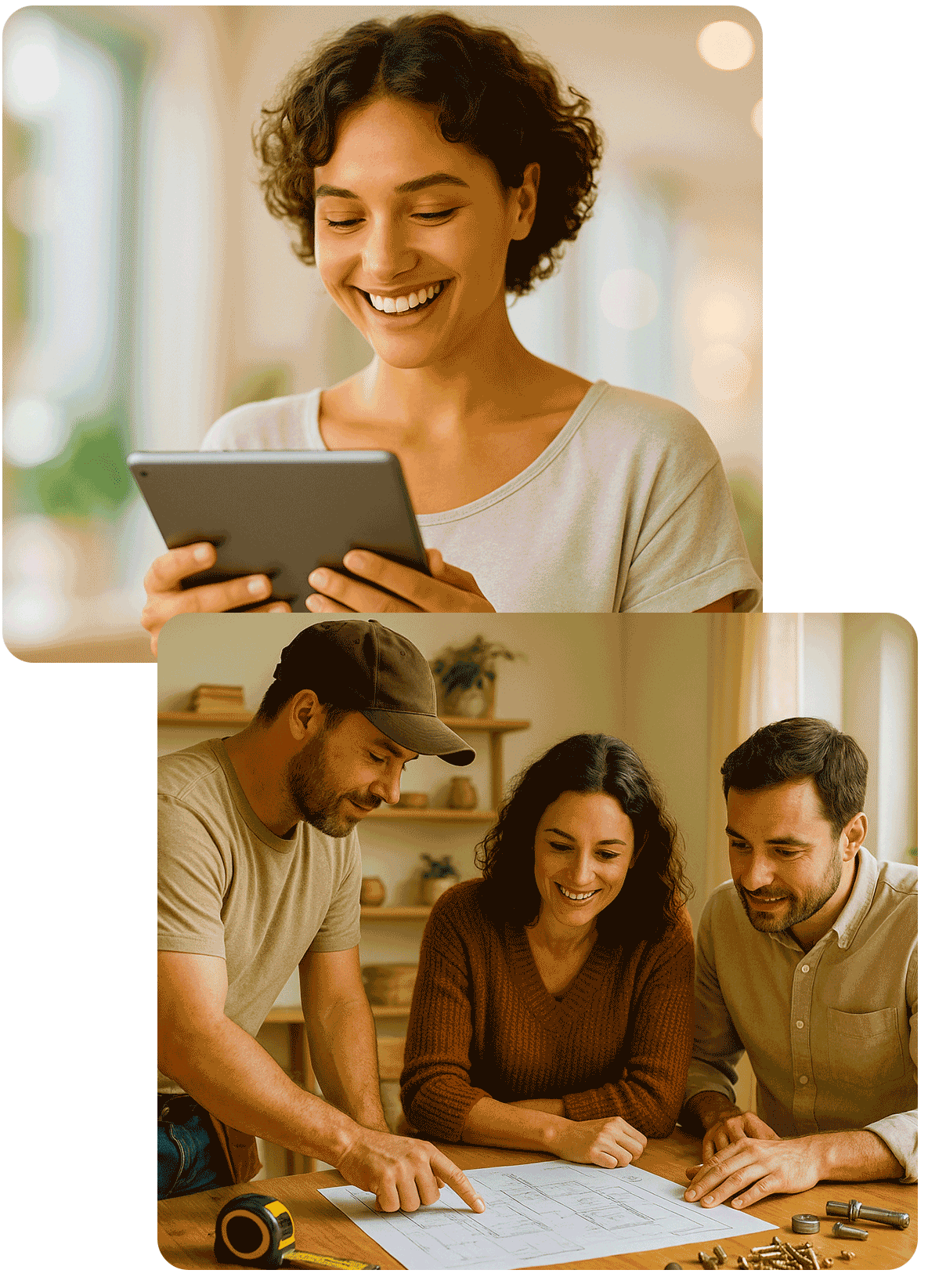 business owners n babylon discussing their website project with The Long Island Web Design Guy.